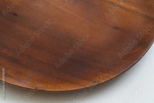 背景素材 木の皿