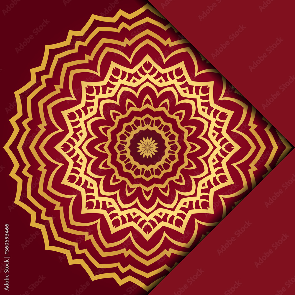 Mandala background. Vector illustration. For book cover Mandala background. Vector illustration. For book cover