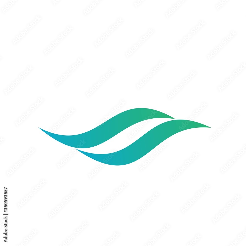Water wave Logo Water wave Logo