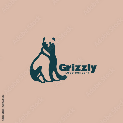 Grizzly bear logo