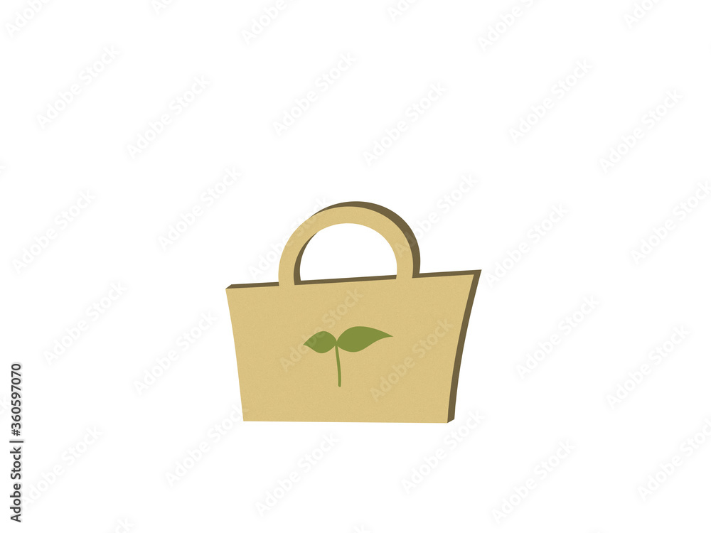 Eco bag made of ecology material. エコロジー素材で作成したエコバッグ Eco bag made of ecology material. エコロジー素材で作成したエコバッグ