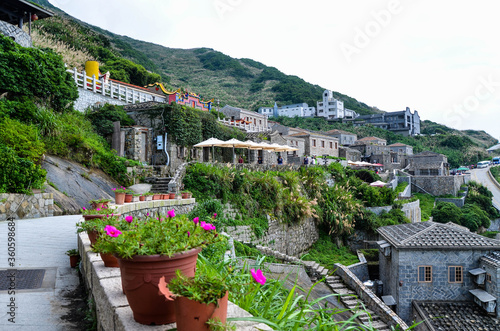 Matsu, Taiwan - JUN 27, 2019: Scenery of Qinbi Village at Matsu, Taiwan. photo