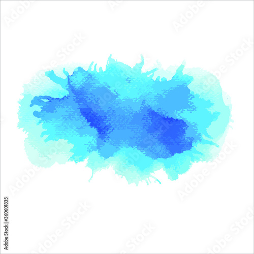 vector illustration of a colorful brush on white.