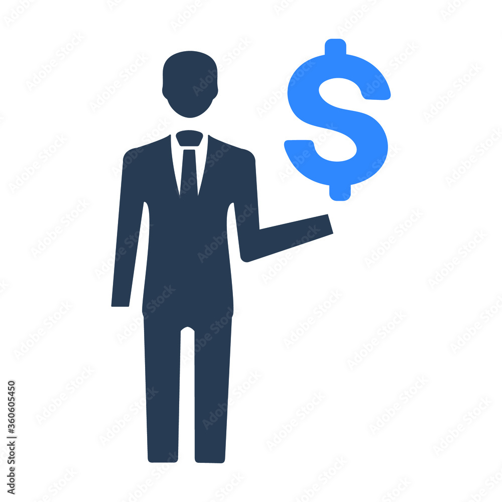 Business investment icon Business investment icon