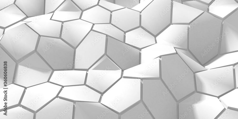 White Geometric Poligon Abstract Background White Geometric Poligon Abstract Background
