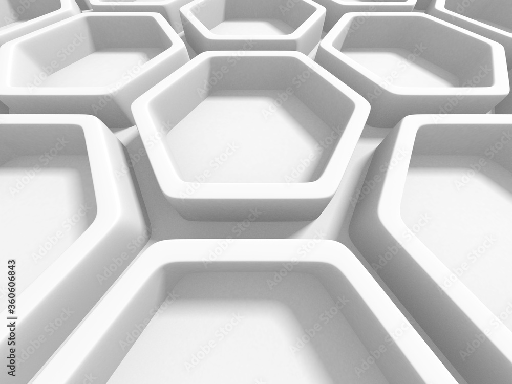 White Geometric Poligon Abstract Background White Geometric Poligon Abstract Background