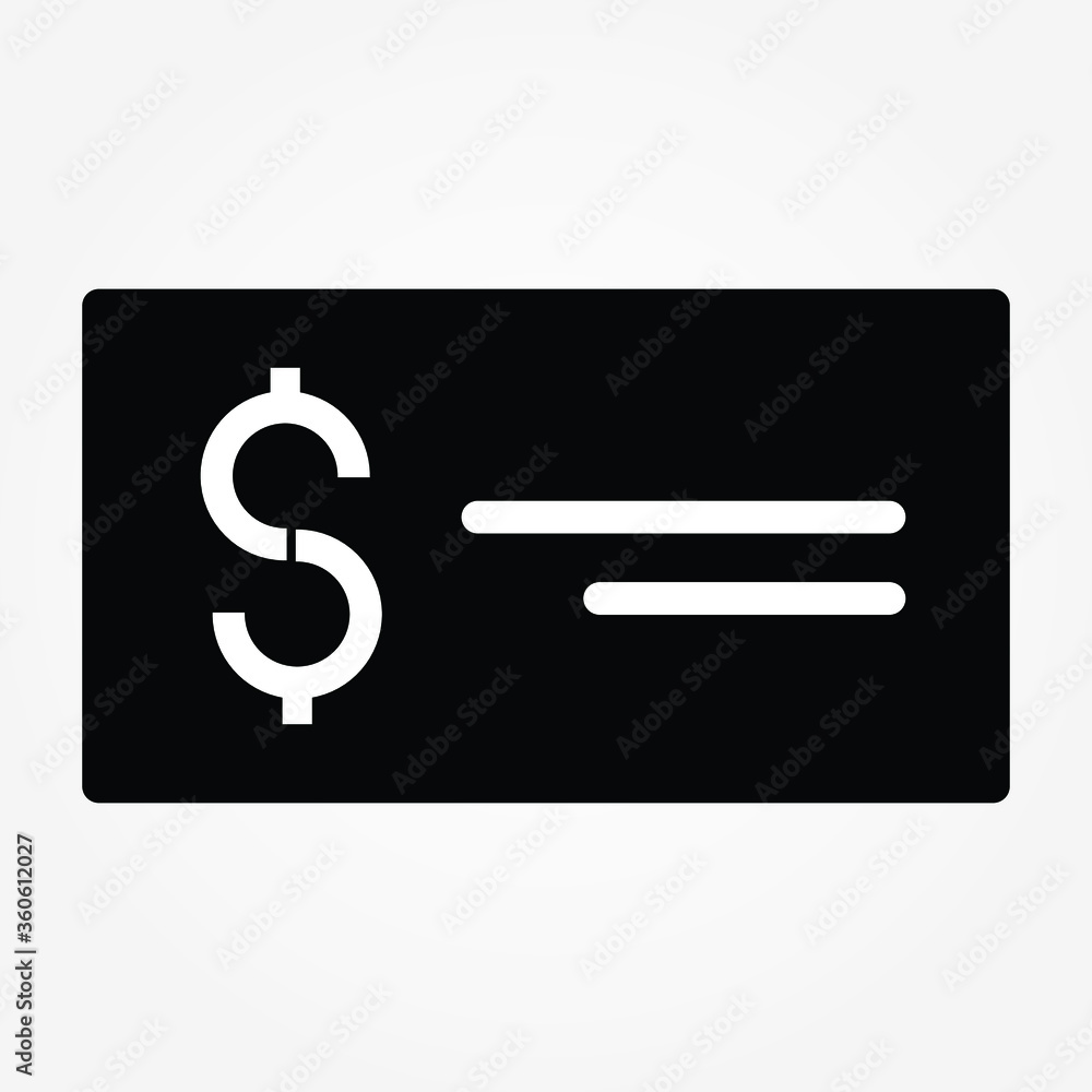 financial note icon vector illustration financial note icon vector illustration