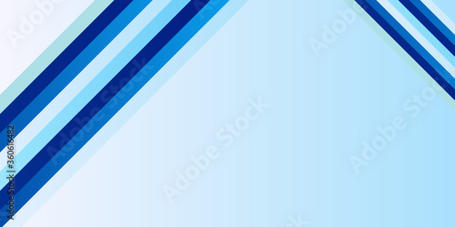 Vector abstract blue retro memphis style geometric background with blank space