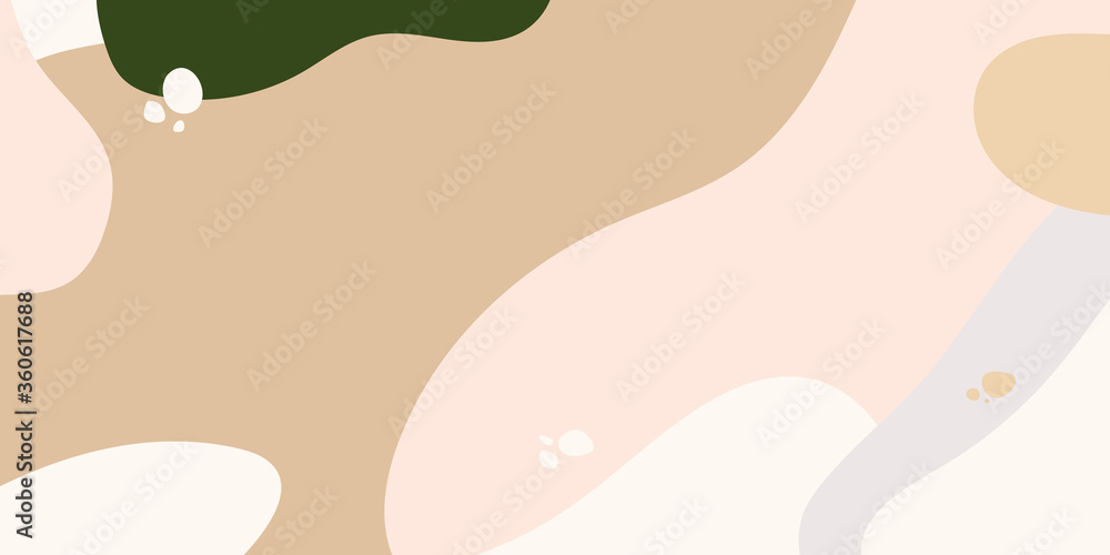 Set of modern vector collages, hand drawn organic shapes and textures in retro pastel colors. Trendy contemporary design perfect for prints, flyers, banners, invitations, branding design, covers Set of modern vector collages, hand drawn organic shapes and textures in retro pastel colors. Trendy contemporary design perfect for prints, flyers, banners, invitations, branding design, covers
