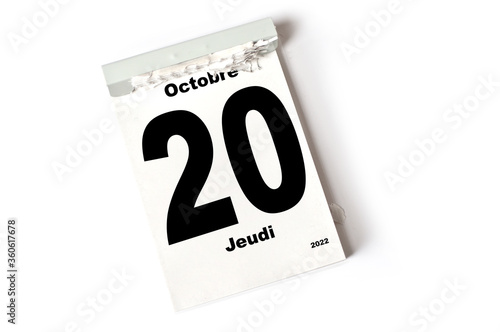  20 Octobre 2022 photo