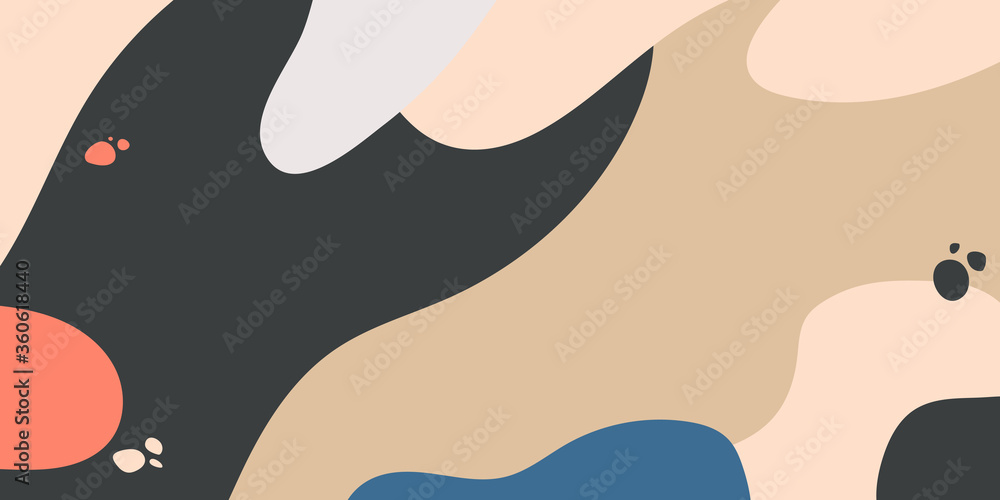 Creative hard paint cover design backgrounds vector. Minimal trendy style organic shapes pattern with copy space for text design for invitation, Party card,Social Highlight Covers and stories page Creative hard paint cover design backgrounds vector. Minimal trendy style organic shapes pattern with copy space for text design for invitation, Party card,Social Highlight Covers and stories page