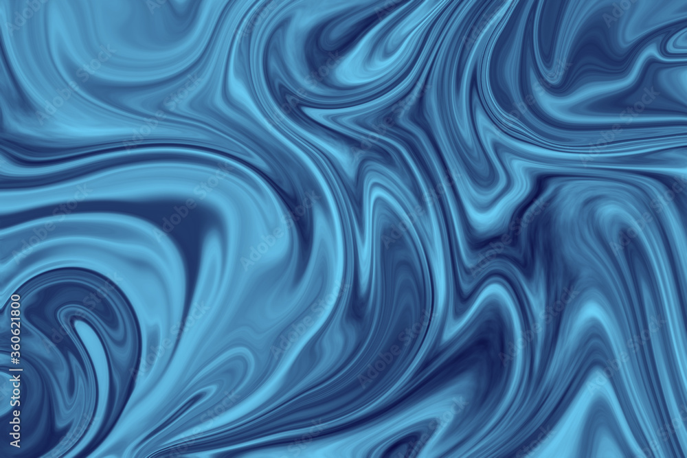 Liquid blue marble background. Liquid blue marble background.