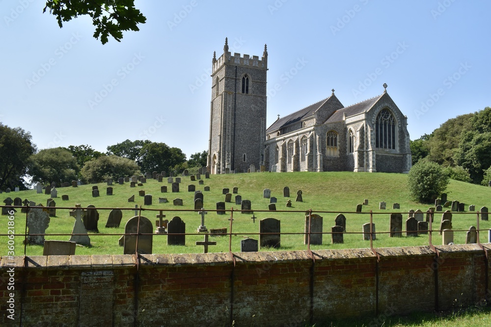 St Withburga's Church, Holkham, Norfolk, UK