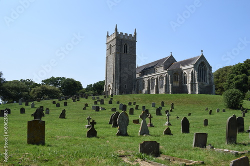 St Withburga's Church, Holkham, Norfolk, UK photo