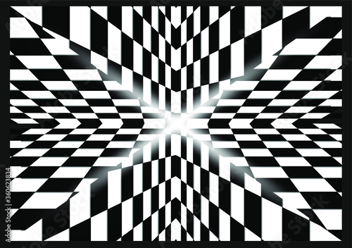 black and white abstract background