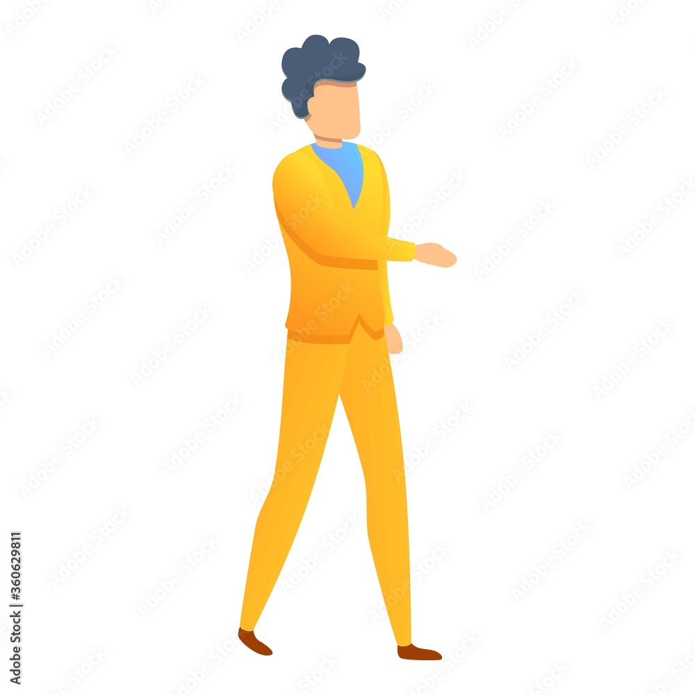 Distributor manager icon. Cartoon of distributor manager vector icon for web design isolated on white background Distributor manager icon. Cartoon of distributor manager vector icon for web design isolated on white background