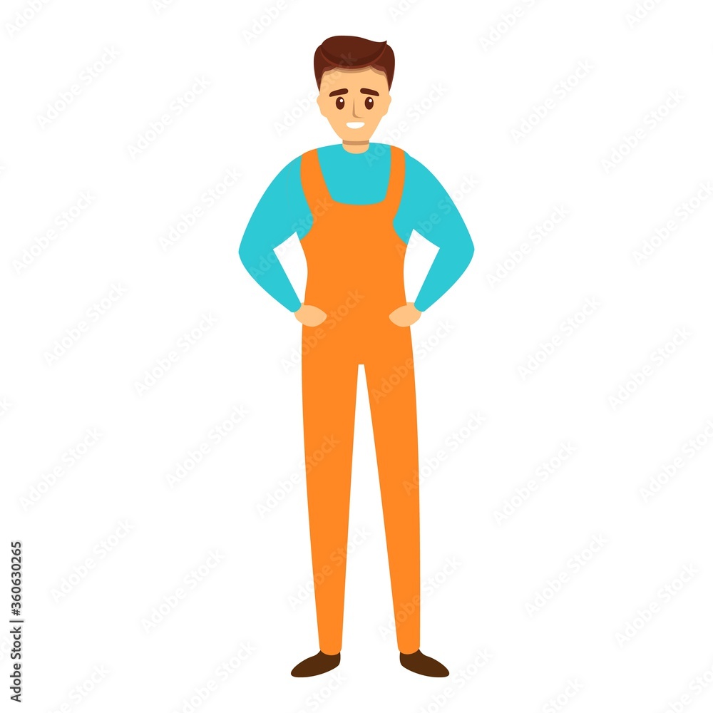 Auto mechanic icon. Cartoon of auto mechanic vector icon for web design isolated on white background Auto mechanic icon. Cartoon of auto mechanic vector icon for web design isolated on white background