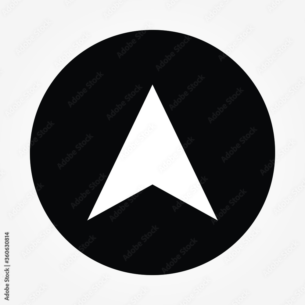 compas arrow icon vector illustration compas arrow icon vector illustration