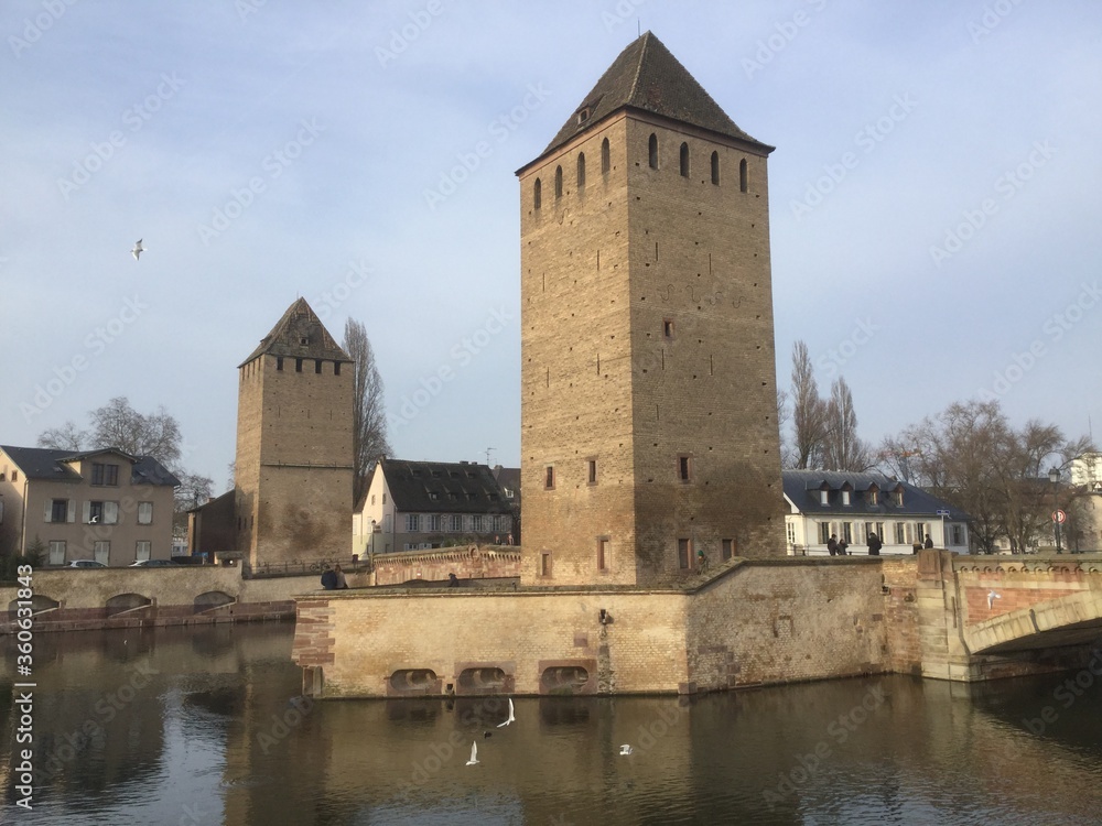 Two Towers on the River