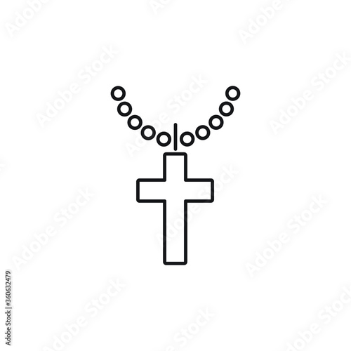 Christian icon vector 