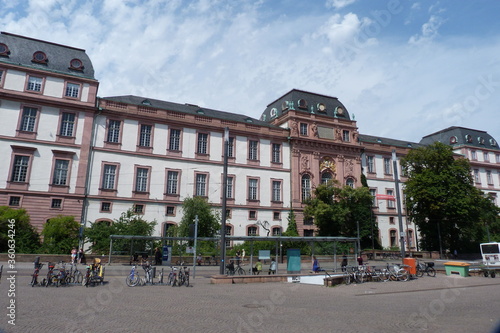 Marktplatz am Schloss in Darmstadt