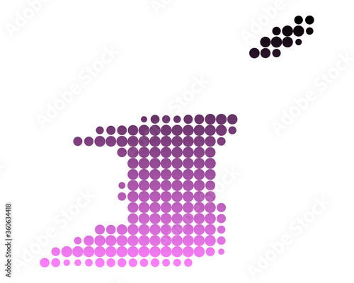 Karte von Trinidad und Tobago