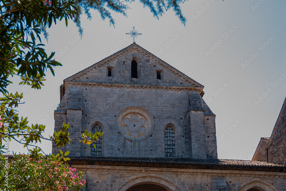 Veroli, Frosinone, Lazio. The abbey of Casamari. It is one of the most