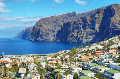 Cliffs known as "Los Gigantes (Acantilados de los Gigantes) " in Tenerife, Spain