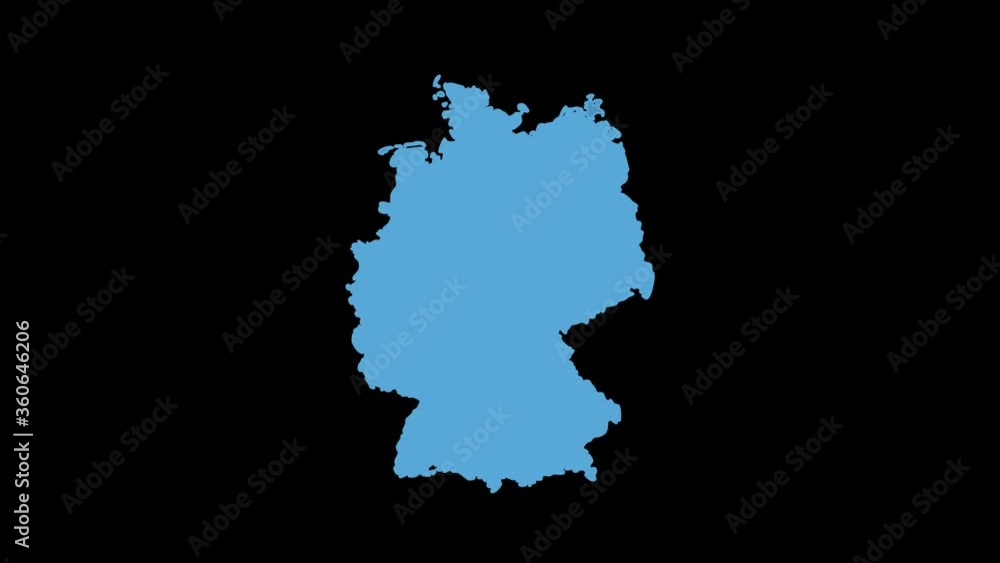 flight to Berlin by plane. cartoon, alpha. flight to Berlin by plane. cartoon, alpha.