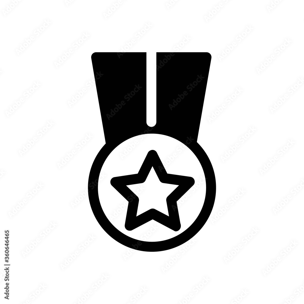 Winner trophy icon. Medal sign. Achievement prize symbol. Honor, victory sign. Winner trophy icon. Medal sign. Achievement prize symbol. Honor, victory sign.