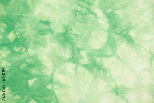 abstract green tie-die background 