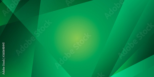 Green abstract background light geometry 