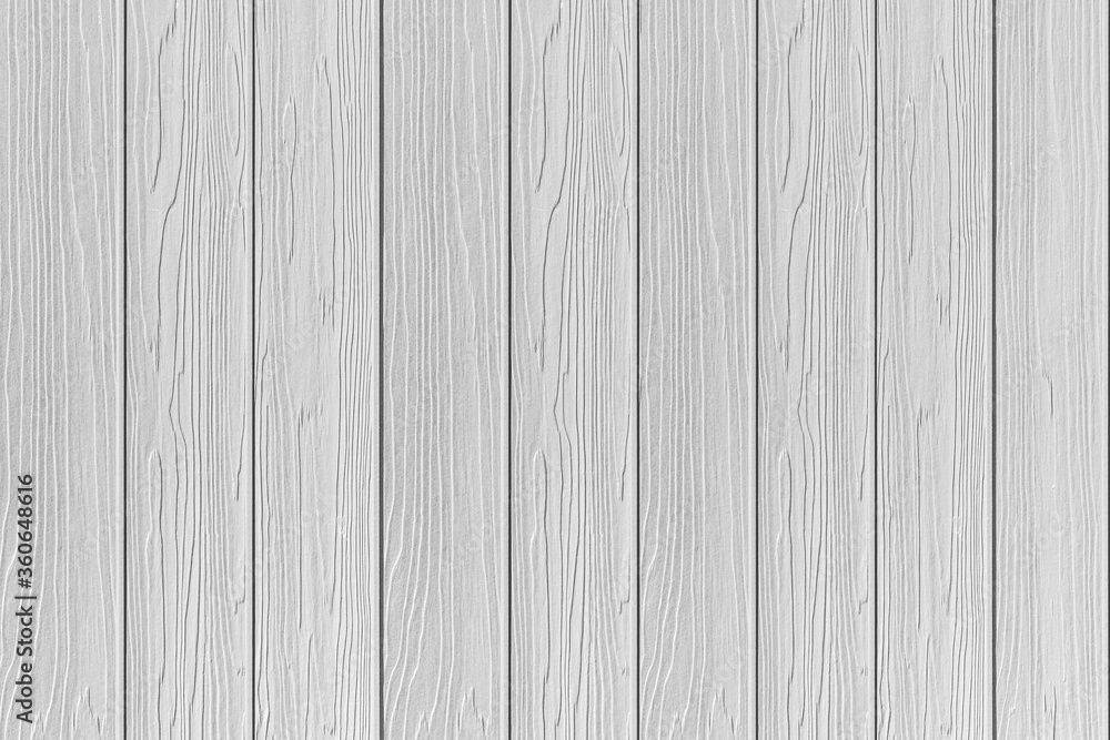 Fototapeta premium Wood plank white timber texture background.Vintage table plywood woodwork hardwoods at summer for copy space.