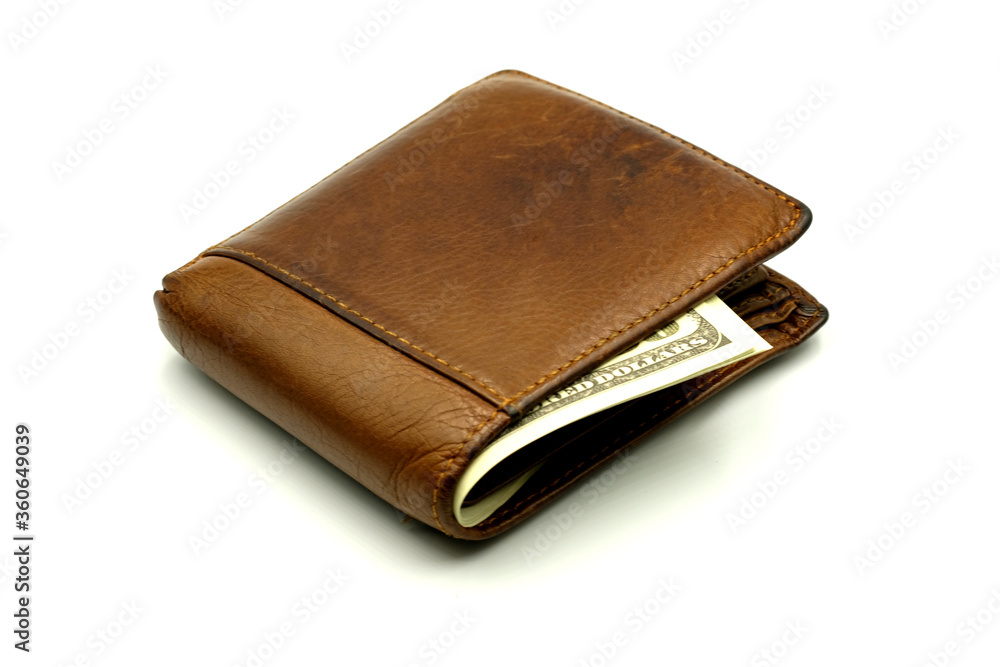 brown leather wallet with money brown leather wallet with money