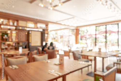 Wallpaper Mural abstract blur hotel restaurant for background Torontodigital.ca