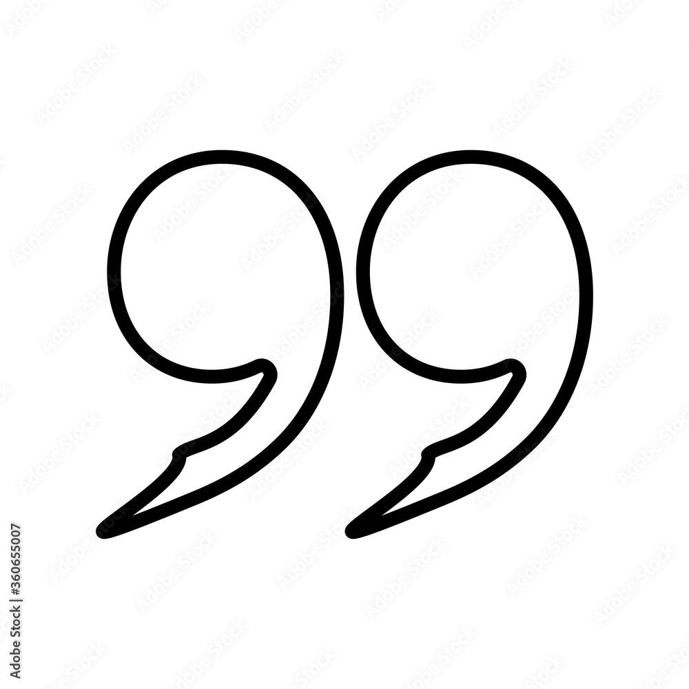 quote mark icon design,flat style trendy collection quote mark icon design,flat style trendy collection