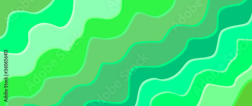 Beautiful green elegant layers texture