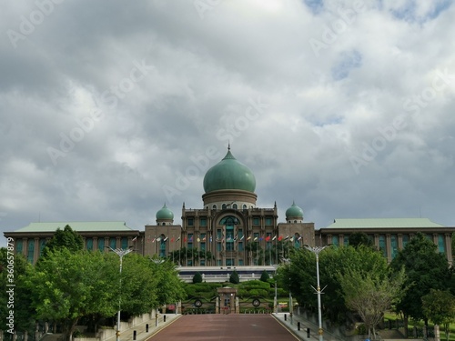 Huge Prime Minister's office located at Putrajaya, Malaysia