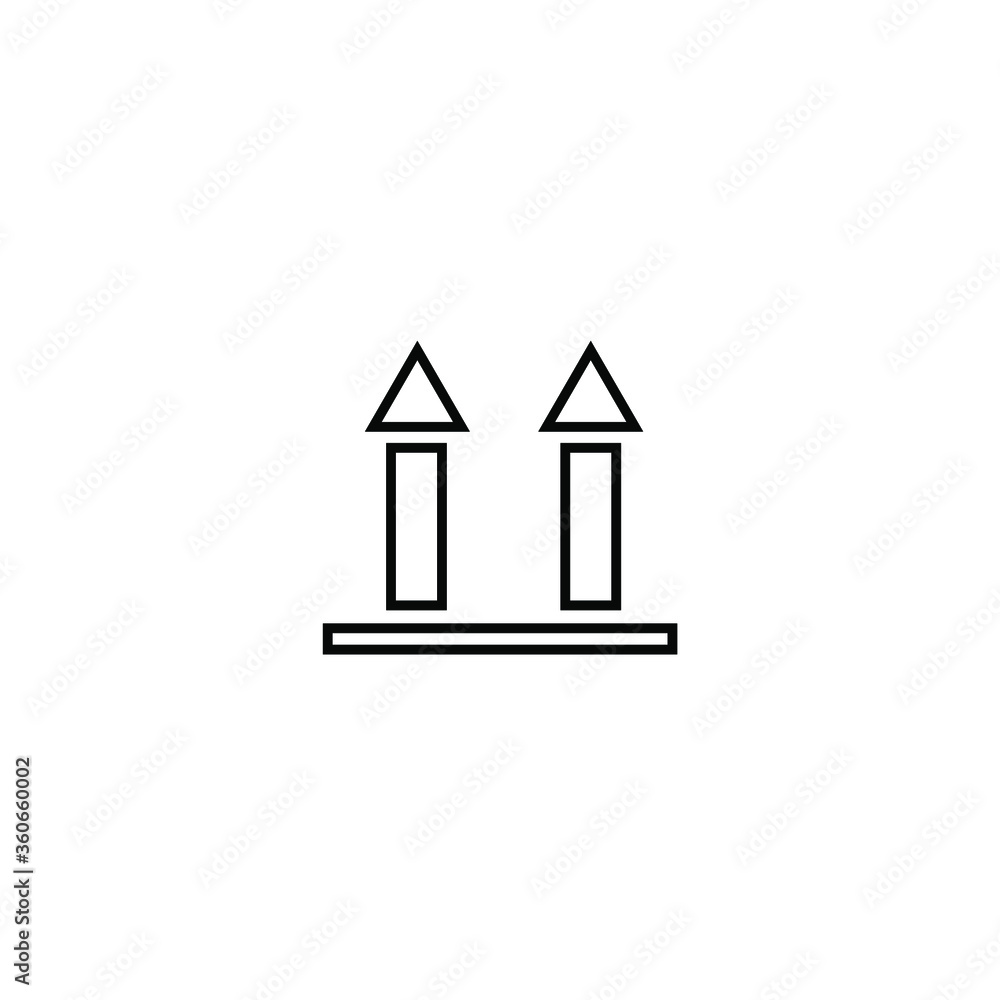 Fragile signs icons set vector
Fragile signs icons set vector