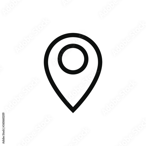 Location pin icon templete ilustrator Free Download Location pin icon templete ilustrator - GFXLoad