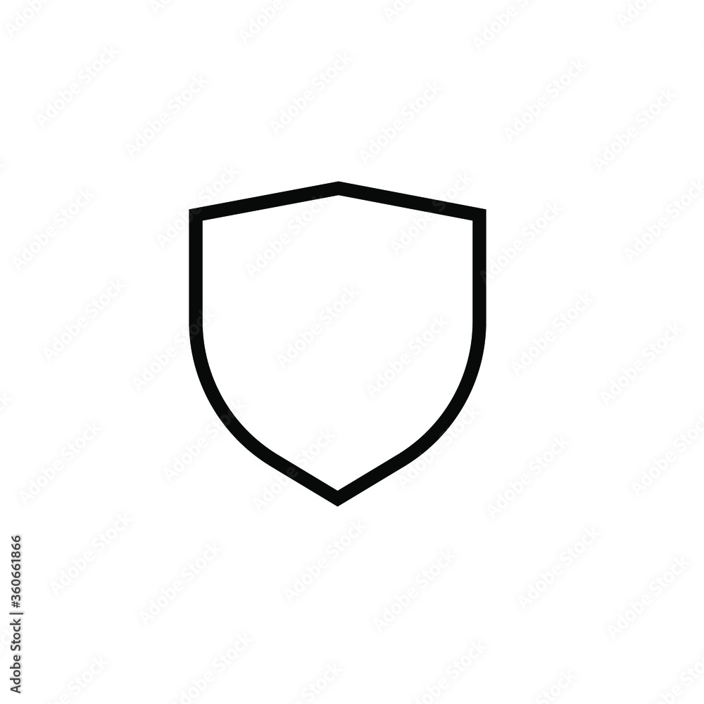 Shield Icon Vector Logo Template Shield Icon Vector Logo Template