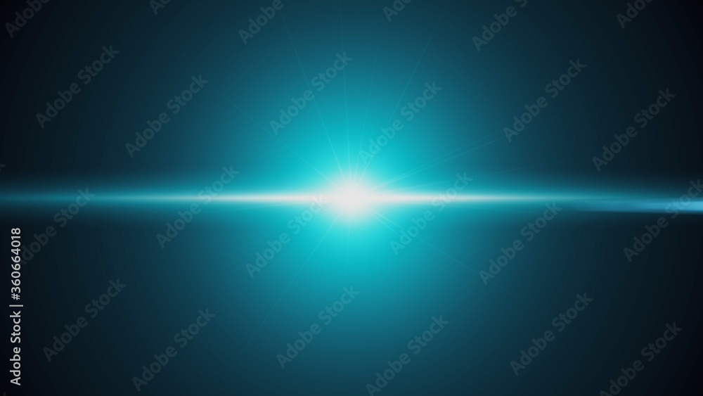 Anamorphic lens flare from a photo camera lens. Anamorphic background. Anamorphic lens flare from a photo camera lens. Anamorphic background.