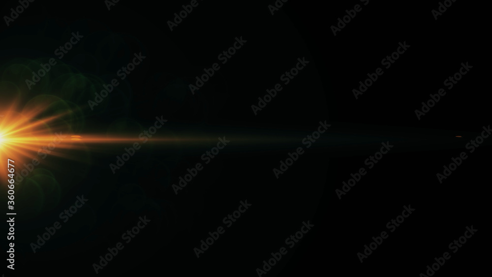 Anamorphic lens flare from a photo camera lens. Anamorphic background. Anamorphic lens flare from a photo camera lens. Anamorphic background.