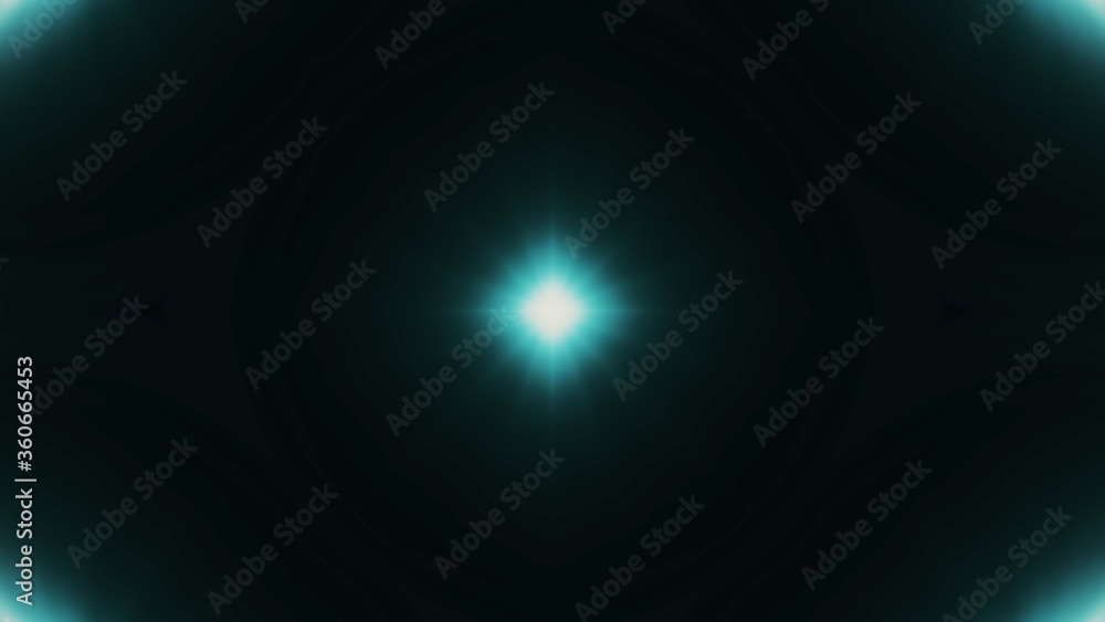 Beautiful lens flare with rays on a black background. Beautiful lens flare with rays on a black background.