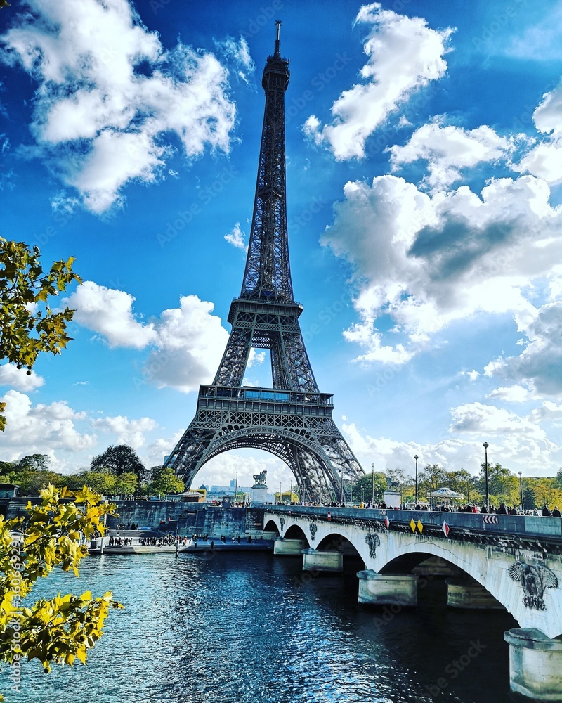 Obraz premium eiffel tower in paris