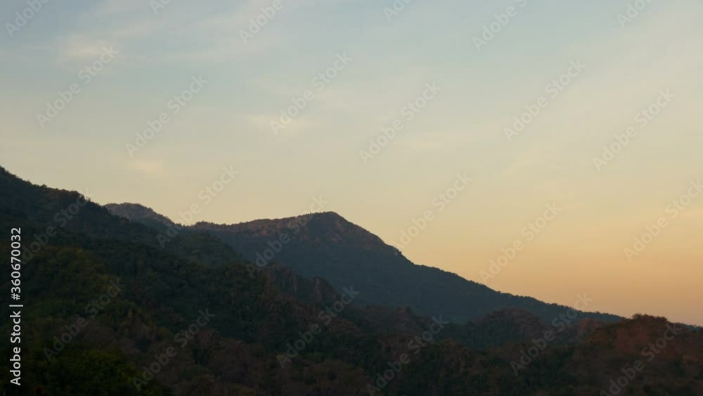 sunset behind the mountain sunset behind the mountain