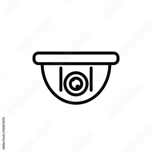 CCTV security Icon Vector Logo Template