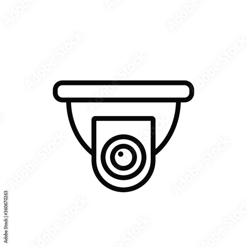 CCTV security Icon Vector Logo Template