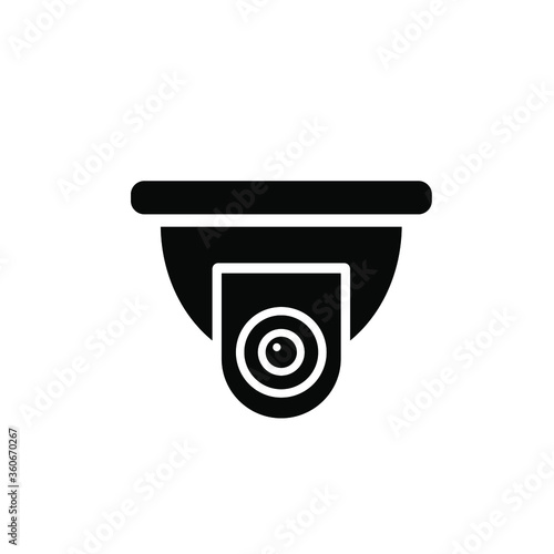 CCTV security Icon Vector Logo Template