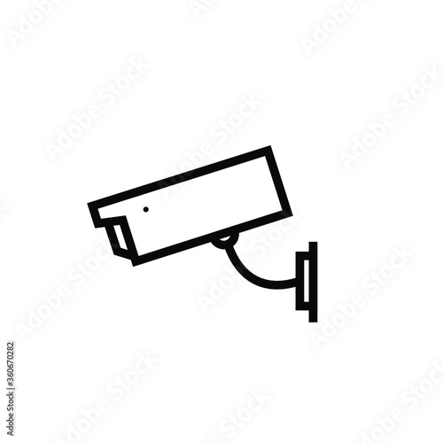 CCTV security Icon Vector Logo Template